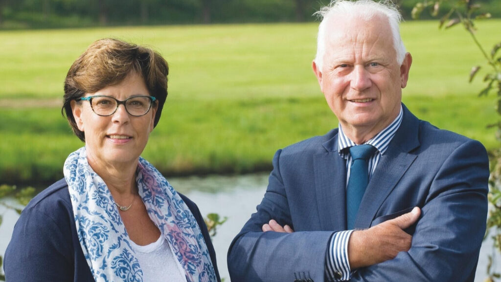 Trudus en Lidia van der Plaat team foto